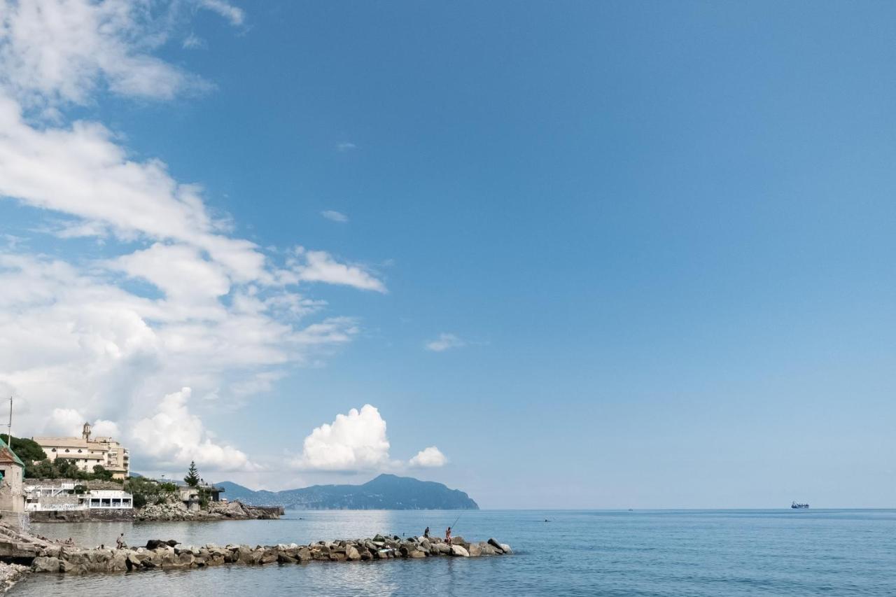 제노바 Sea Loft Quinto - A Due Passi Dal Mare 아파트 외부 사진